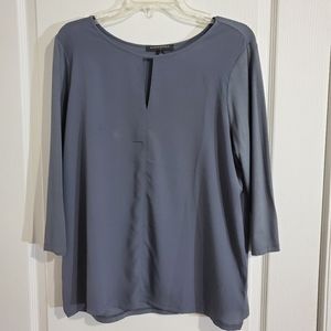 Banana Republic Keyhole Blouse Large